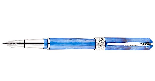 Pineider Avatar UltraResin Neptune Blue Fountain pen - Vulpen